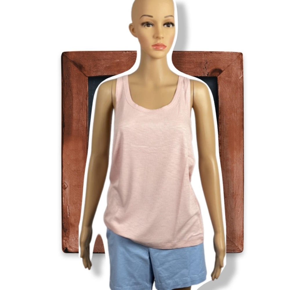 Solid Ribbed Tank Top,